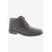 Men's Bronx Drew Shoe by Drew in Grey Leather (Size 8 1/2 4W)