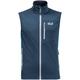 JACK WOLFSKIN Herren Weste HIGHEST PEAK VEST M, Größe S in Blau