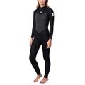 Rip Curl Womens Omega 4/3mm Back Zip Wetsuit - Black - Lightweight