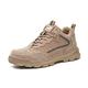 Legou Mens Safety Trainers Lightweight Composite Toe Cap and Kevlar Midsole Work Boots Shoes Hiker Extra Grip Khaki EU45/UK9