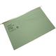 [Box of 50] Green Hanging Suspension Files with Tabs & Inserts (Foolscap)