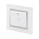 Retrotouch White Fan Isolator Switch (Chrome Trim) - SKU01731