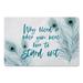 White 18 x 27 x 1 in Kitchen Mat - Designs Direct Creative Group Peacock Kitchen Mat Synthetics | 18 H x 27 W x 1 D in | Wayfair 7081-AI