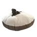 Tucker Murphy Pet™ Mulder Round Sherpa Dog Pillow Cotton/Suede in Brown | 11 H x 52 W x 52 D in | Wayfair B6202D8D6CC648A9968130956E5E587E