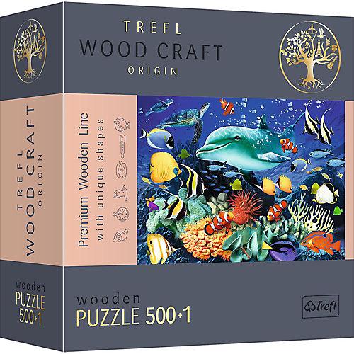 Wooden Puzzle Sea Life, 500 +1 Teile