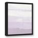 Red Barrel Studio® Soft Gradiant 2 - Picture Frame Painting on Canvas in Indigo | 21.75 H x 17.75 W x 1.75 D in | Wayfair