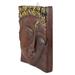 Bungalow Rose Buddha Face Hand Carved Mango Wood Wall Décor in Brown | 8 H x 5 W in | Wayfair AB609D3089D641FEA40292CA08A6FFCB