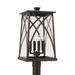 Capital Lighting Fixture Company Marshall 22 Inch Tall 4 Light Outdoor Post Lamp - 946543OZ
