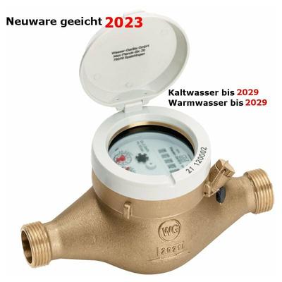 Hauswasserzähler, Wasseruhr 3/4 warm, 190mm, Qn 2,5