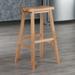 Saddle Seat Bar Stool - 17.91 x 15.79 x 28.86 inches