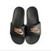 Nike Shoes | Nike Benassi Rose Slides | Color: Black/Pink | Size: 8