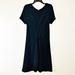 Madewell Dresses | Madewell A-Line Casual Dress Large | Color: Black | Size: L