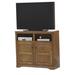 Foundry Select Rafeef Solid Wood TV Stand for TVs up to 50" Wood in Brown | 40.75 H in | Wayfair 35178F27CF0248F58B22A72381B003B2