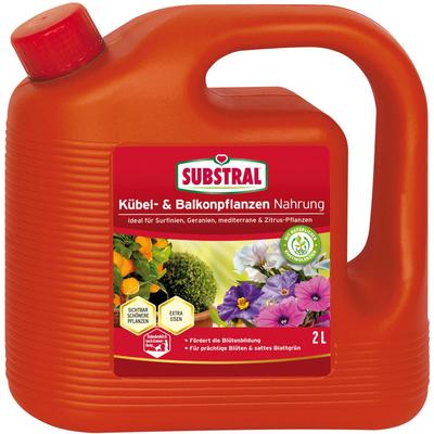 Kübel- und Balkonpflanzen-Nahrung - 2 Liter - Substral