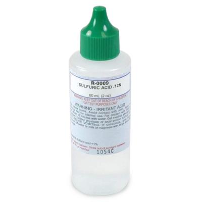 Taylor R0009 Test Kit H2SO4 2 Ounce Refill Bottle for Swimming Pool & Spa Water - 2.39