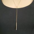 Kate Spade Jewelry | Kate Spade Gold Tone Y Drop Necklace | Color: Gold/Silver | Size: Os