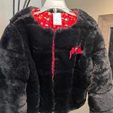 Disney Jackets & Coats | Black Velvet Jacket | Color: Black/Red | Size: 8g