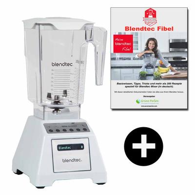 Blendtec Total Blender 2018 + GP-Blendtec Fibel (200+ BT Rezepte) | Hochleistungsmixer | rechtsdrehend