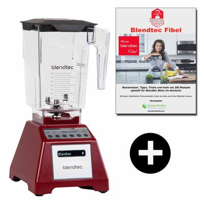 Blendtec Total Blender 2018 + GP-Blendtec Fibel (200+ BT Rezepte) | Hochleistungsmixer | rechtsdrehend