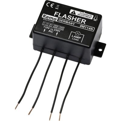 Kemo - M114N Blinklicht Bausatz Ausführung (Bausatz/Baustein): Baustein 110 v/ac, 230 v/ac Image