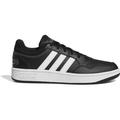 ADIDAS Herren Freizeitschuhe Hoops 3.0 Low Classic Vintage, Größe 44 ⅔ in Schwarz