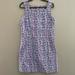 Lilly Pulitzer Dresses | Lilly Pulitzer Womens Vintage Floral Shift Dress Sz 12 | Color: Blue/Purple | Size: 12