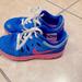 Nike Shoes | Little Girl’s 11.5c Nike Sneakers Blue/Pink/White | Color: Blue/Pink | Size: 11.5g