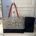Kate Spade Bags | Kate Spade Classic Betheny Baby Bag - Black & White Stripe With Bow Tromp L’oeil | Color: Black/White | Size: Os