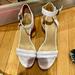 Madewell Shoes | Madewell Heels, Worn One Time. | Color: Purple | Size: 9.5