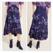 Anthropologie Skirts | Anthropologie Maeve Midi Skirt | Color: Blue/Purple | Size: 2