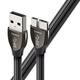 audioquest 0.75 m Carbon Micro USB 3.0 USB Cable 0.75 m USB A Micro-USB B Black - USB Cable (0.75 m, USB A, Micro USB B, 3.0 (3.1 Gen 1), Male/Male Connector, Black)