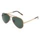 Ray-Ban RB 3625 NEW AVIATOR Unisex-Sonnenbrille Vollrand Pilot Metall-Gestell, gold