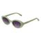 Fielmann MI 044 SUN FA Damen-Sonnenbrille Vollrand Schmal Acetat-Gestell, grün
