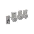 Perel - wireless remote control outlet set (3 outlets + remote)