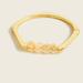 J. Crew Jewelry | J.Crew Framed Stone Open Cuff Sandy Beach Color | Color: Gold/Red | Size: Os