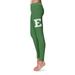 Women's Green Eastern Michigan Eagles Solid Yoga Leggings