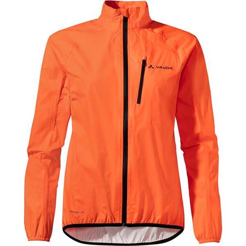 Damen Funktionsjacke VAUDE Damen Radjacke Drop Jacket III, Größe 36 in neon orange