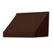 IDM Worldwide Awnings in a Box Classic 4 ft. W x 2 ft. D Woven Acrylic Retractable Standard Window Awning Wood in Brown | Wayfair 3020742