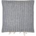 Birch Lane™ Tatia Linen Stripe Ties Pillow Cover & Insert Throw Polyester/Polyfill/Linen | 20 H x 20 W x 5 D in | Wayfair