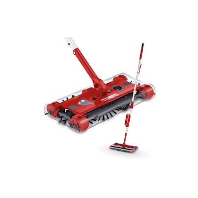 TV Werbung Unser Original Akku-Besen Swivel Sweeper G2 - kabellos und wiederaufladbar - rot