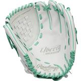 Rawlings Liberty Advanced 12" Pitcher/Infield Softball Glove - Right Hand Throw White/Mint