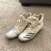 Adidas Shoes | Adidas Football Cleats Size Nine | Color: Silver/White | Size: 9