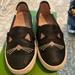 Kate Spade Shoes | Kate Spade Cat Slip Ons | Color: Black | Size: 13g