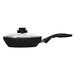 Swiss Diamond Induction Stir Non-Stick Frying Pan w/ Lid Non Stick/Aluminum in Black/Gray | 1.1 H in | Wayfair XD6524ic