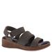 MUK LUKS City Soul - Womens 6 Grey Sandal Medium