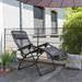 Latitude Run® Lafuma Borkovany Series Zero Gravity Outdoor Lounge Recliner Metal in Gray | Wayfair EBB8B24F2D2249A790F245C2F029F470