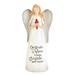 Trinx CARDINALS APPEAR WHEN RESIN ANGEL Resin in Blue/White | 6 H x 1.875 W x 2.125 D in | Wayfair 74961C0BBCF847A1853665972A62BD30