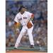 Pedro Martinez Boston Red Sox Autographed 16" x 20" Pitching in White Jersey Photograph