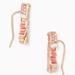 Kate Spade Jewelry | Kate Spade Yours Truly Car Earrings | Color: Pink | Size: Os