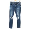American Eagle Outfitters Jeans | American Eagle Aeo Airflex Slim Distressed Denim Jeans Blue W29 L34 29x34 Men's | Color: Blue | Size: 29